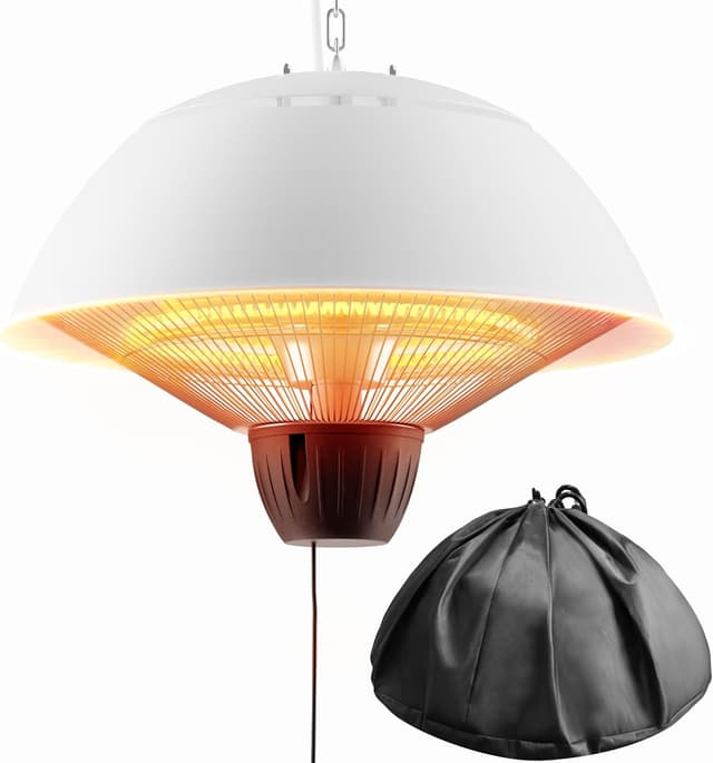 Imagen de 1500W Hanging Electric Outdoor Heater for Patio en OfertitasTOP
