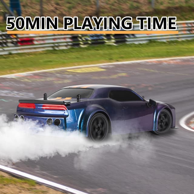 Detalle 2 de iBlivers Coche Teledirigido 1:14 Drift 4WD 20 km/h