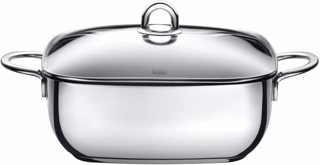 Thumbnail 6 de Silit Studio Schmortopf mit Deckel (29 x 29 x 10 cm) – backofengeeignet, Induktion, Edelstahl beschichtet