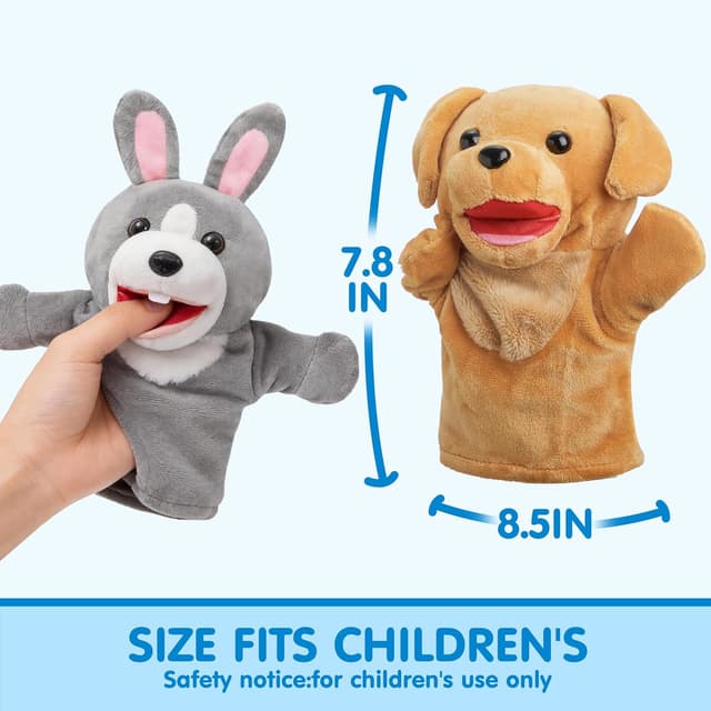 Thumbnail 5 de JOYIN 6Pcs Hand Puppet Set 🎭