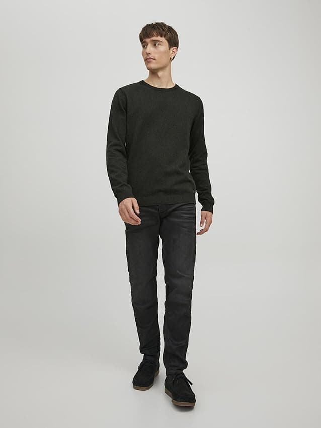 Thumbnail 3 de JACK & JONES Jjebasic Knit Crew Neck M suéter para hombre