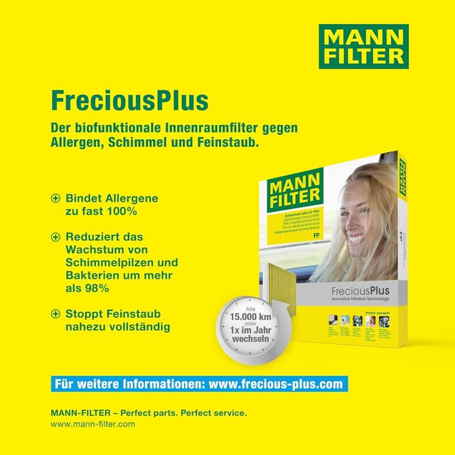 Thumbnail 5 de MANN-FILTER FP 31 003 Filtro abitacolo