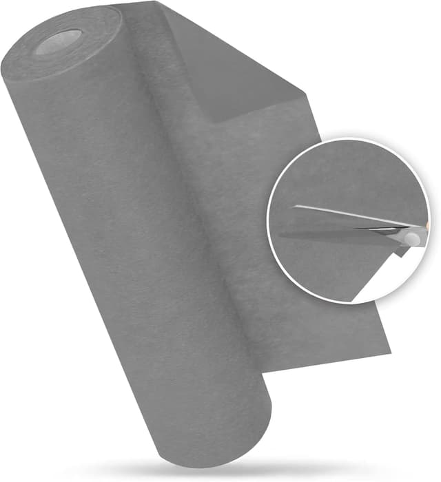 Detalle 2 de Dunkelgrauer Tischläufer 30 cm x 25 m