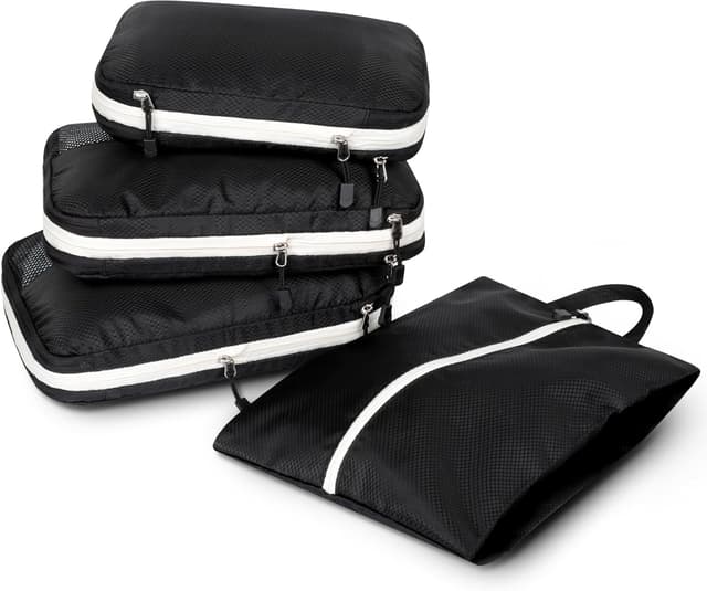 Detalle de AiQInu Packing Cubes 4 pcs — Rangement valise