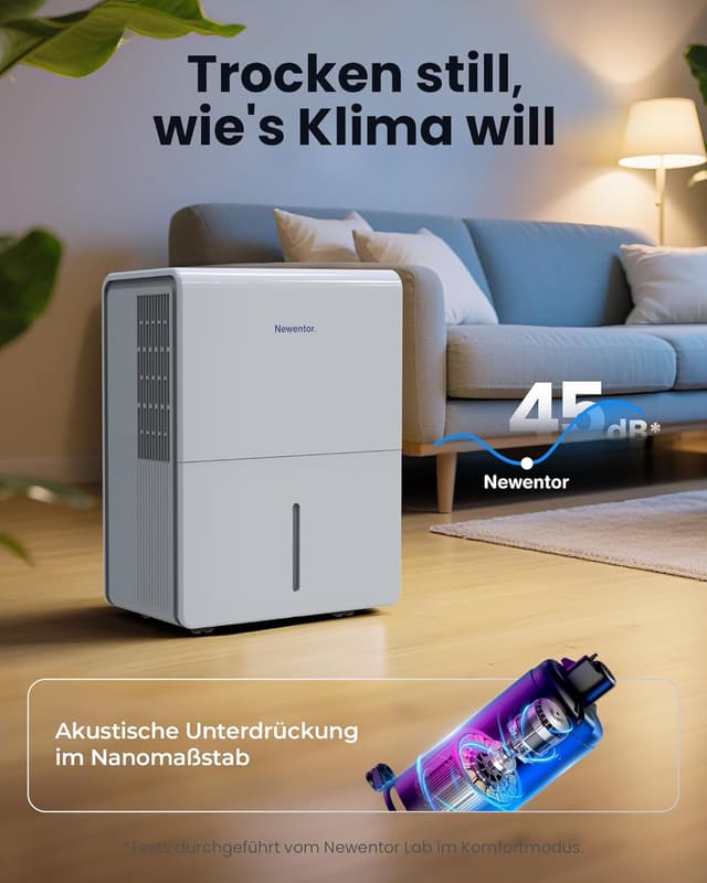 Detalle de Newentor 25L/24h Luftentfeuchter đ