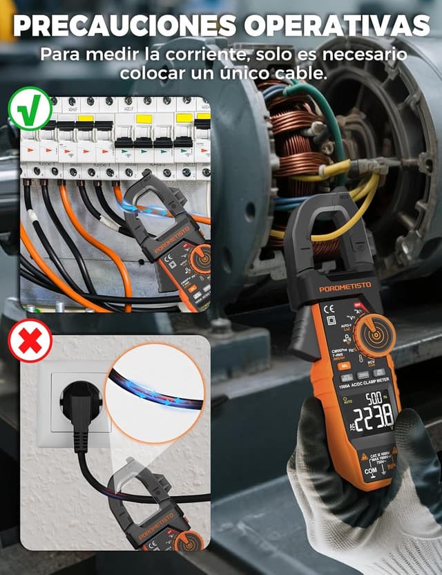 Thumbnail 6 de CM06PRO Pinza Amperimétrica True RMS 1000 A