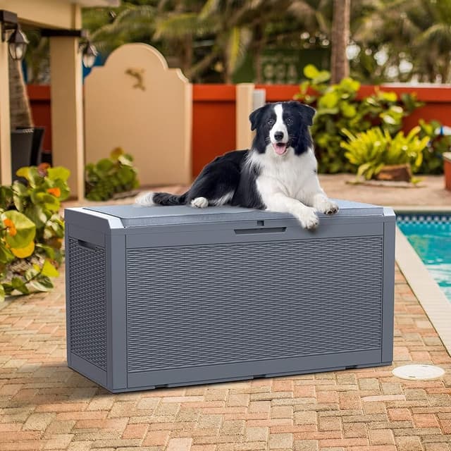 Thumbnail 6 de YITAHOME 380L Arcón de almacenaje exterior para jardín