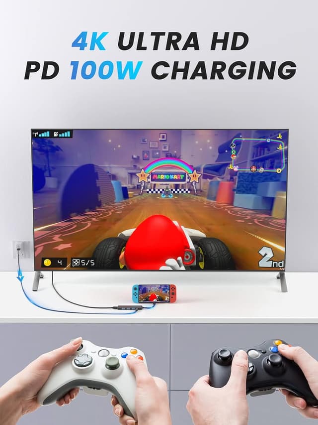 Detalle de Lemorele Hub USB C 5-in-1 100W HDMI 4K