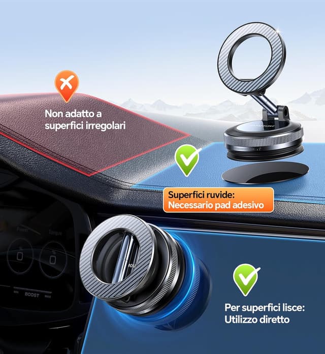 Thumbnail 6 de Coolpow Supporto Auto 360°