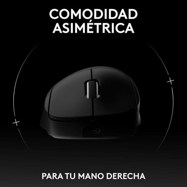 Detalle de Logitech PRO X SUPERLIGHT 2 Ratón gaming inalámbrico 44.000 DPI 🖱