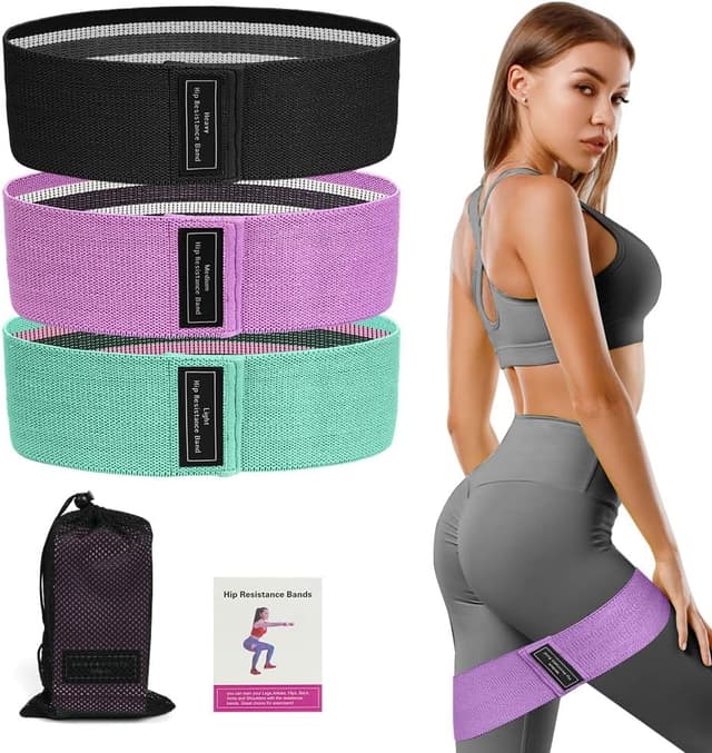 Detalle de flintronic Fabric Resistance Bands set 3 levels ๐ง