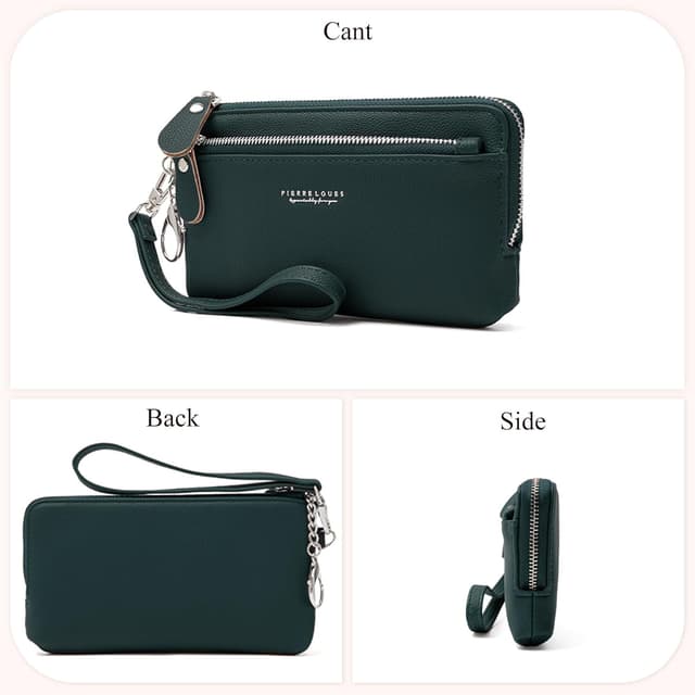 Thumbnail 5 de Mabecol Portefeuille Femme Long 18×9,5×2,5 cm 👛