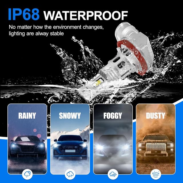 Thumbnail 4 de AUXIRACER H11 LED 35000LM 6500K