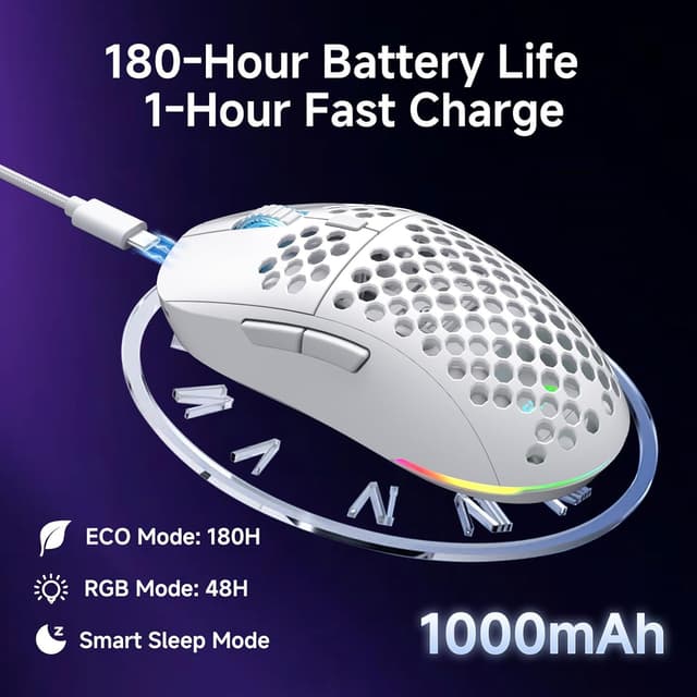 Thumbnail 4 de Dierya M1 Mouse gaming 24.000 DPI