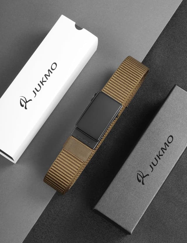 Thumbnail 6 de JUKMO Automatik Gürtel Herren mit Nylonband und 3,8 cm Ratschen-Schließe