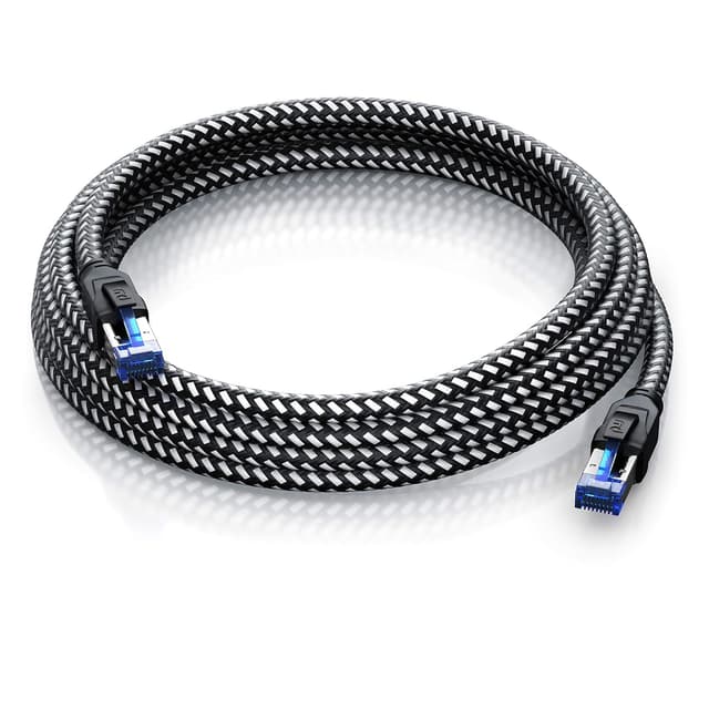 Thumbnail 6 de CSL 10m CAT 8 Netzwerkkabel Patchkabel 40 Gbit/s