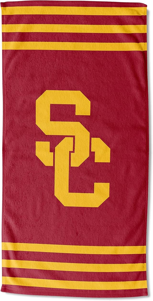 Detalle de Northwest NCAA Unisex Adult Beach Towel (30 x 60 in) — Soft, Fan-Style Beach & Pool Towel