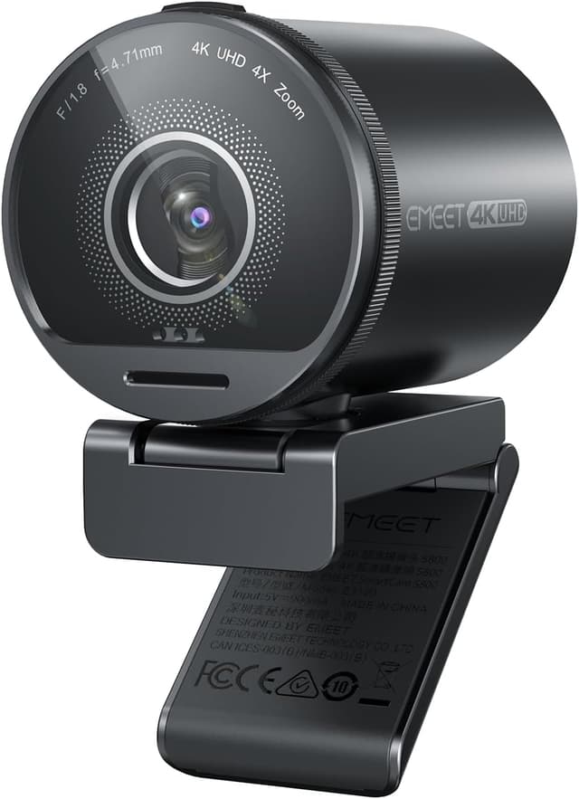 Detalle de EMEET SmartCam S800 4K webcam with 1080P 60fps