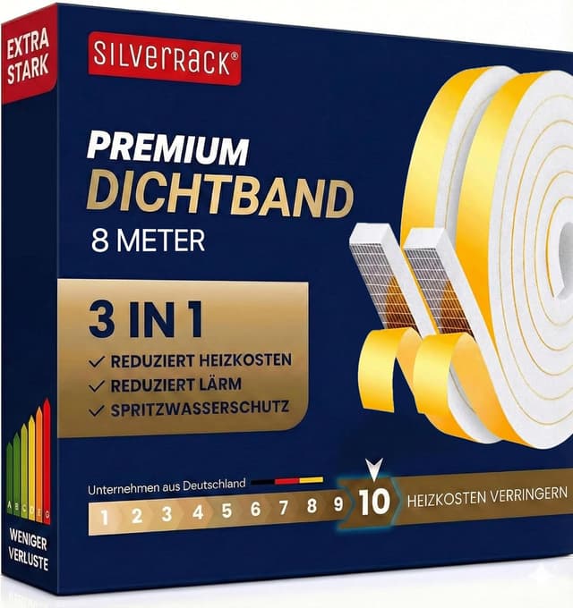 Detalle de SilverRack guarnizione autoadesiva porta 8 m