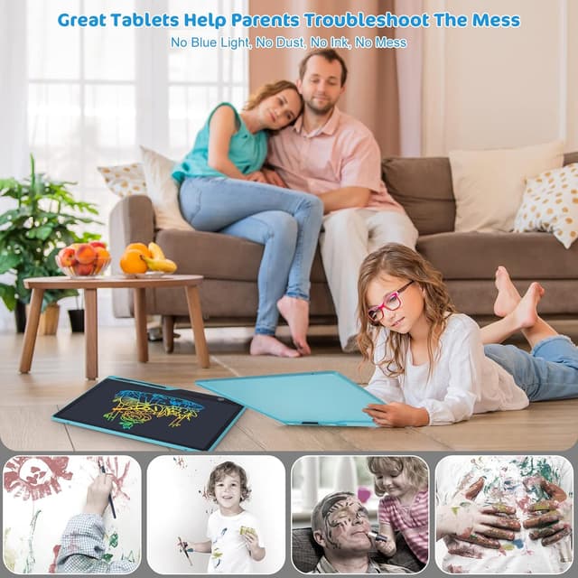 Thumbnail 4 de Kinayue LCD Writing Tablet 16 Inch Blue