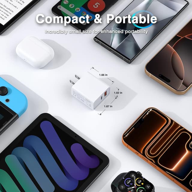 Thumbnail 5 de 3 Pack 20W USB-C Wall Charger ⚡