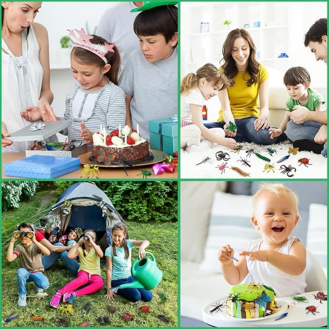 Thumbnail 3 de 30-Pack Fake Insects Bug Toys