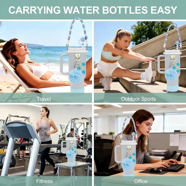 Detalle de 7PCS Stanley Cup accessories set 30oz 40oz