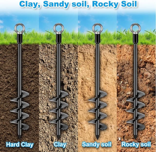 Thumbnail 4 de BeneLabel Zeltheringe 47 cm Erdanker