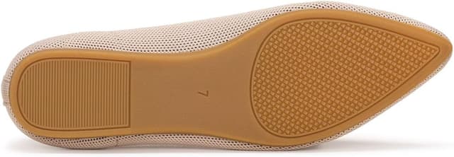 Detalle 2 de Frank Mully Loafer Flats für Damen aus Strickstoff – waschbare Ballerina-Schlüpfer mit Schleifen