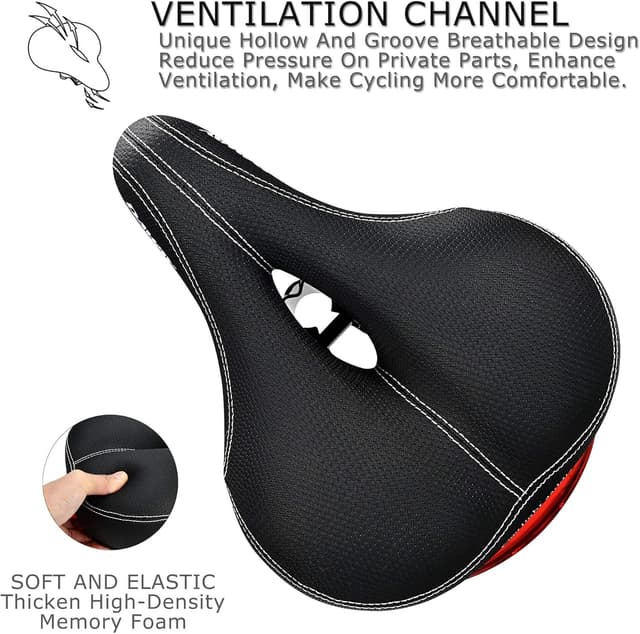 Detalle 2 de DAWAY C99 bike seat with memory foam
