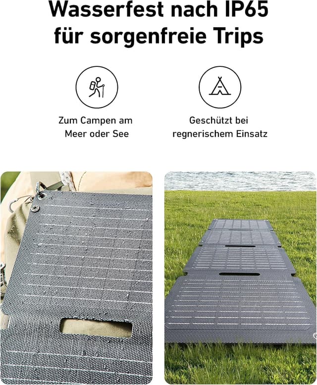 Detalle 2 de Anker SOLIX PS30 30W faltbares Solarpanel