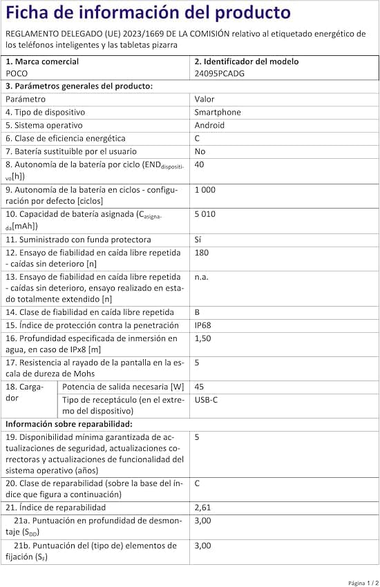 Detalle 2 de Xiaomi POCO X7 Pro 📱 12GB/256GB, Pantalla 1.5K AMOLED, 50MP