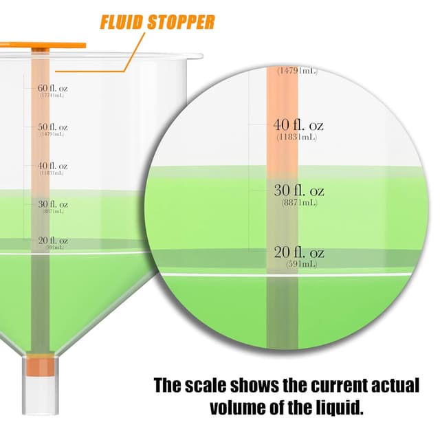 Detalle 2 de EPAuto Radiator Funnel Kit 5"