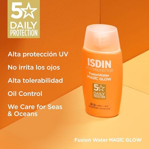 Thumbnail 5 de ISDIN Fusion Water MAGIC GLOW SPF 30 protector facial 50 ml