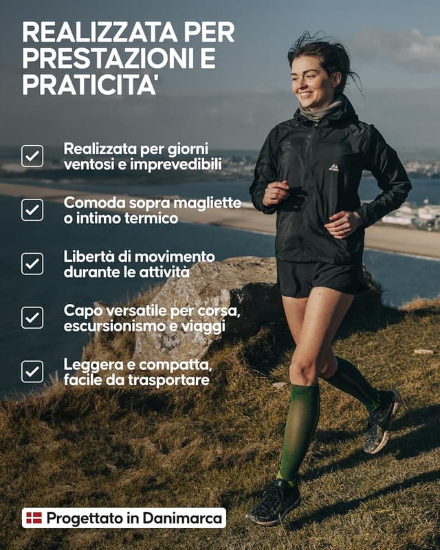 Thumbnail 2 de DANISH ENDURANCE Giacca a Vento Donna 55% poliestere