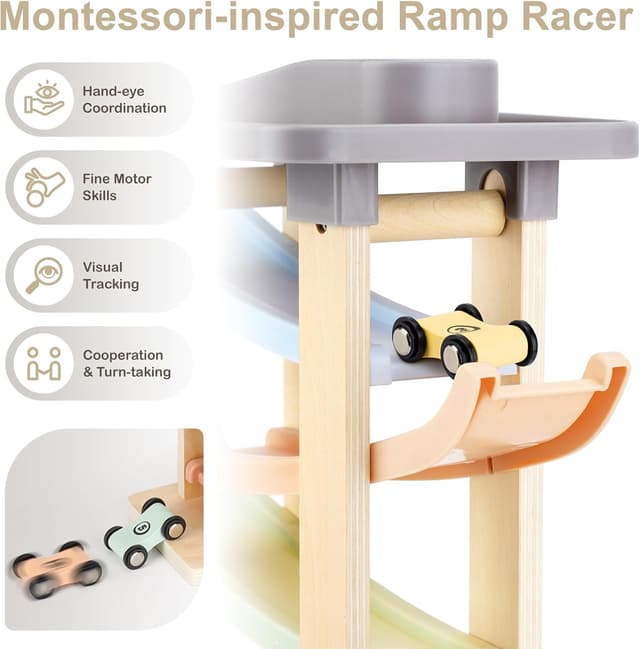 Detalle 1 de Joyreal Kugelbahn Baby 8 Pisten ab 1 Jahr