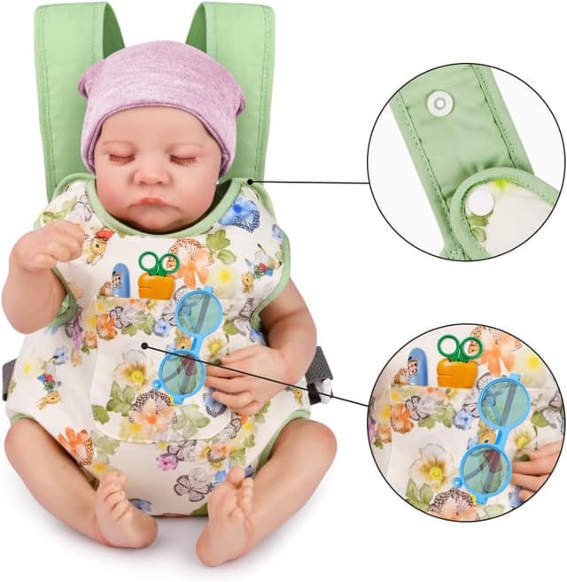 Thumbnail 3 de Aolso Portabebés para Muñecas 14–18 pulg