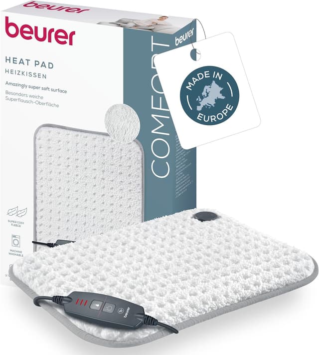 Detalle de Beurer HK 43 termoforo tappetino termico Bianco