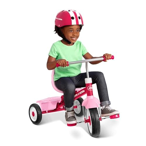 Thumbnail 4 de Radio Flyer 3 en 1 Triciclo Stroll 'N Trike rosa para 1,5–5 años