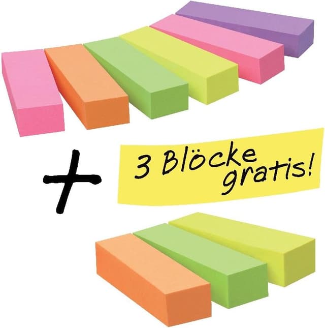 Detalle 2 de Post-It Marque-Pages Papier 15 x 50 mm 100 pcs