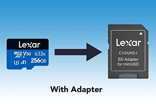 Detalle 2 de Lexar 633x Tarjeta microSD 256GB UHS-I
