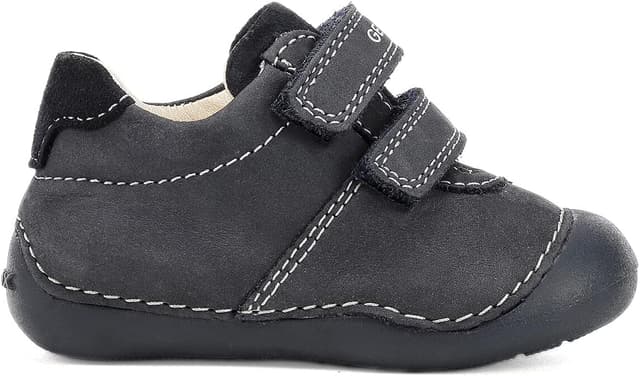 Detalle 2 de Geox Baby Jungen B Tutim – Erste Schritte Schuhe aus Leder mit Klettverschluss