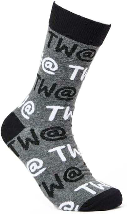 Detalle 2 de Urban Eccentric Unisex Tw@ Socks – 1 Pair of Cotton Novelty Socks (Gift)