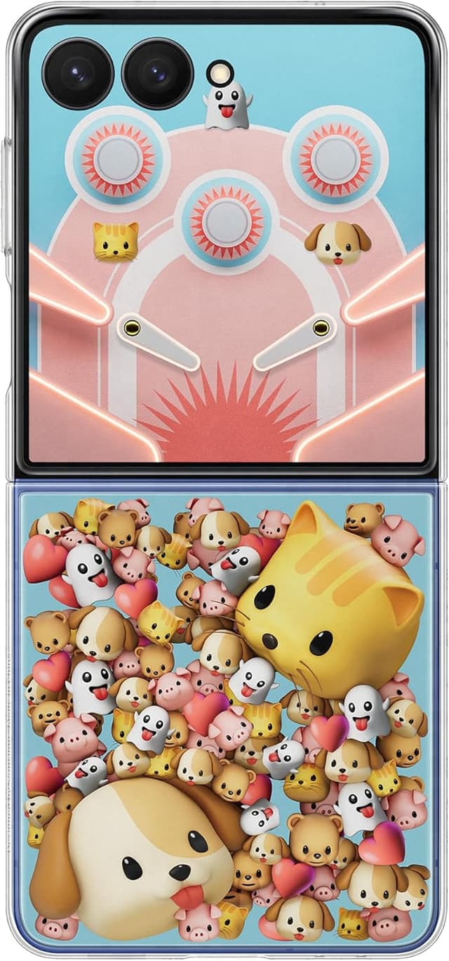 Detalle 2 de Transparent Flipsuit case for Z Flip7