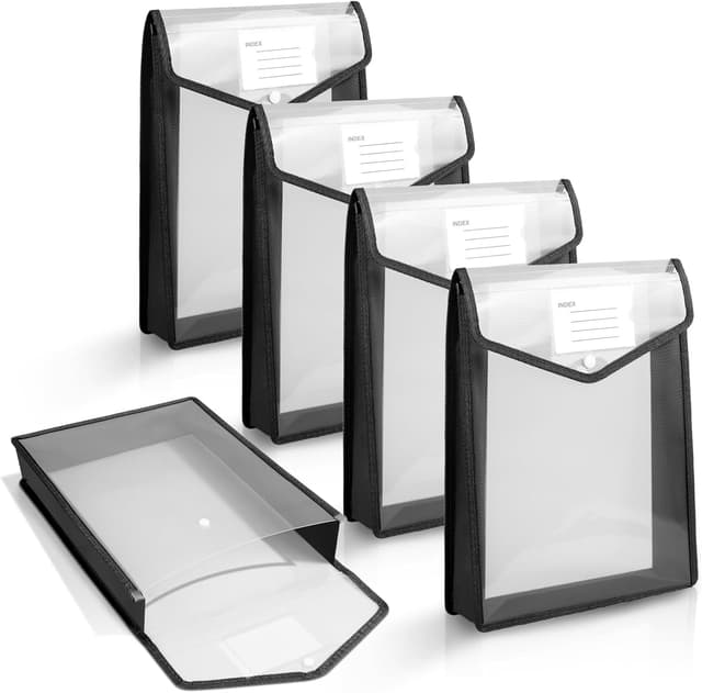 Detalle de AOOSU A5 Pochette Plastique 5 pièces