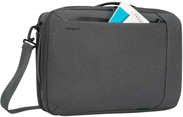 Detalle de Targus TBB58702GL Cypress 15,6": konvertierbarer Rucksack mit EcoSmart und gepolstertem Laptop-Fach