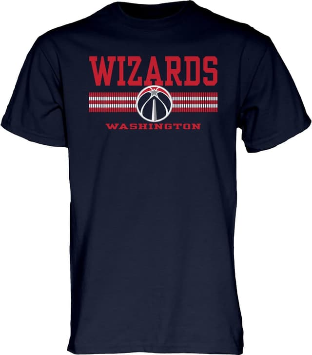 Detalle 2 de Blue 84 NBA Officially Licensed T-Shirt (Washington Wizards) – Unisex Adult Basketball Team Tee