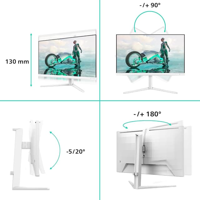 Detalle de Philips 27M2N3501PA 27-inch WQHD gaming monitor with 260Hz Fast IPS, HDR10 and Adaptive Sync