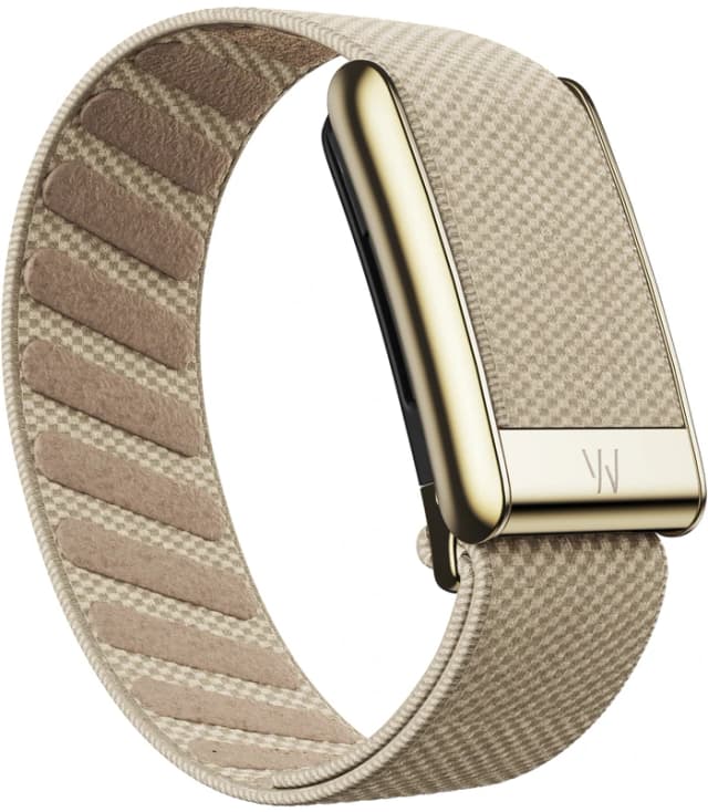 Detalle de WHOOP 5.0 SuperKnit Luxe Band Beige für WHOOP One & Peak