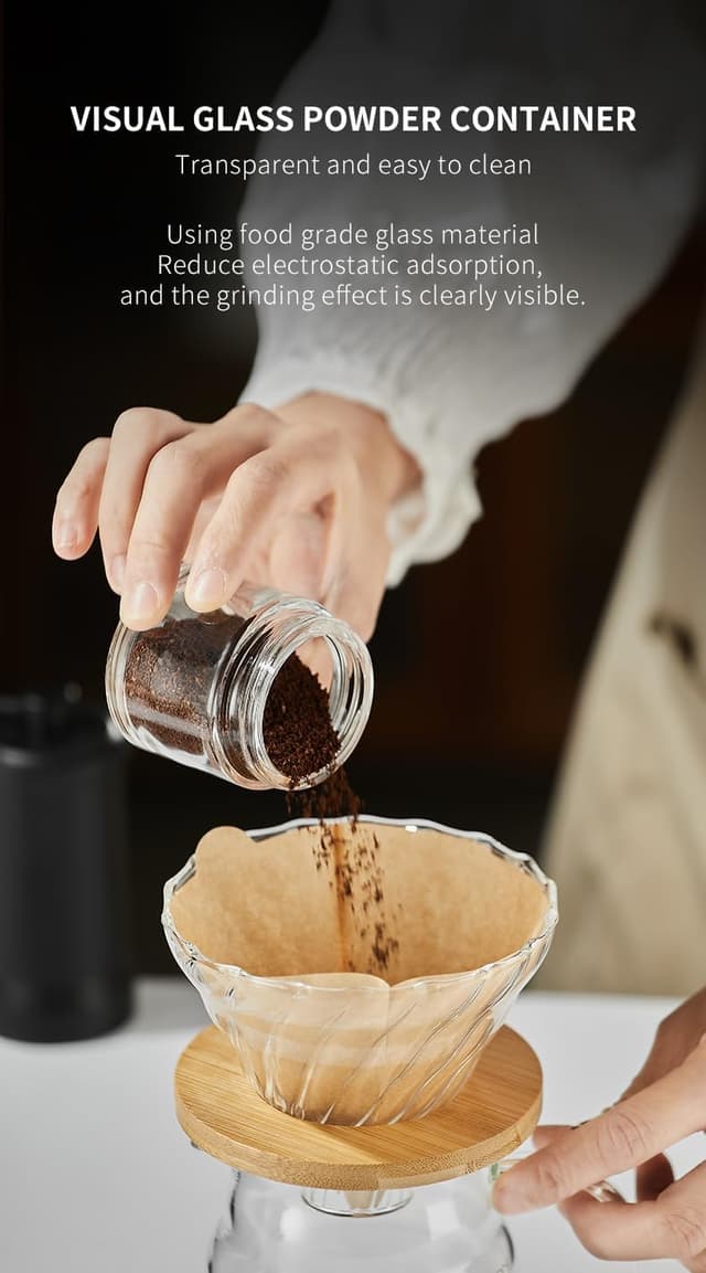 Thumbnail 4 de OrkeyDolk Externer Keramik-Kaffeemühle 40 Stufen